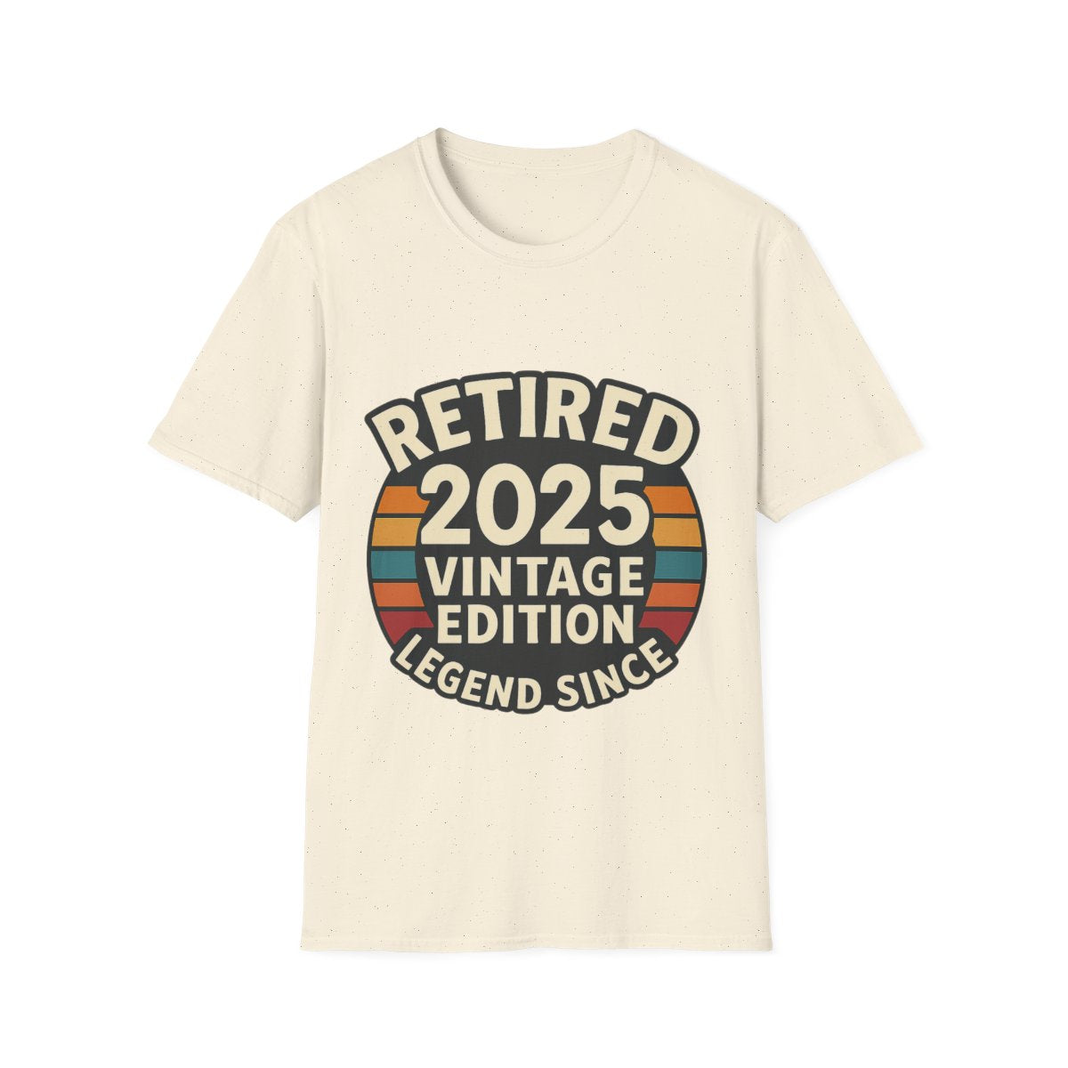 Retired 2025 Vintage Edition T-Shirt, Retirement Gift for Coworker Dad Grandpa, Funny Retirement Party Shirt, Legend Since 2025