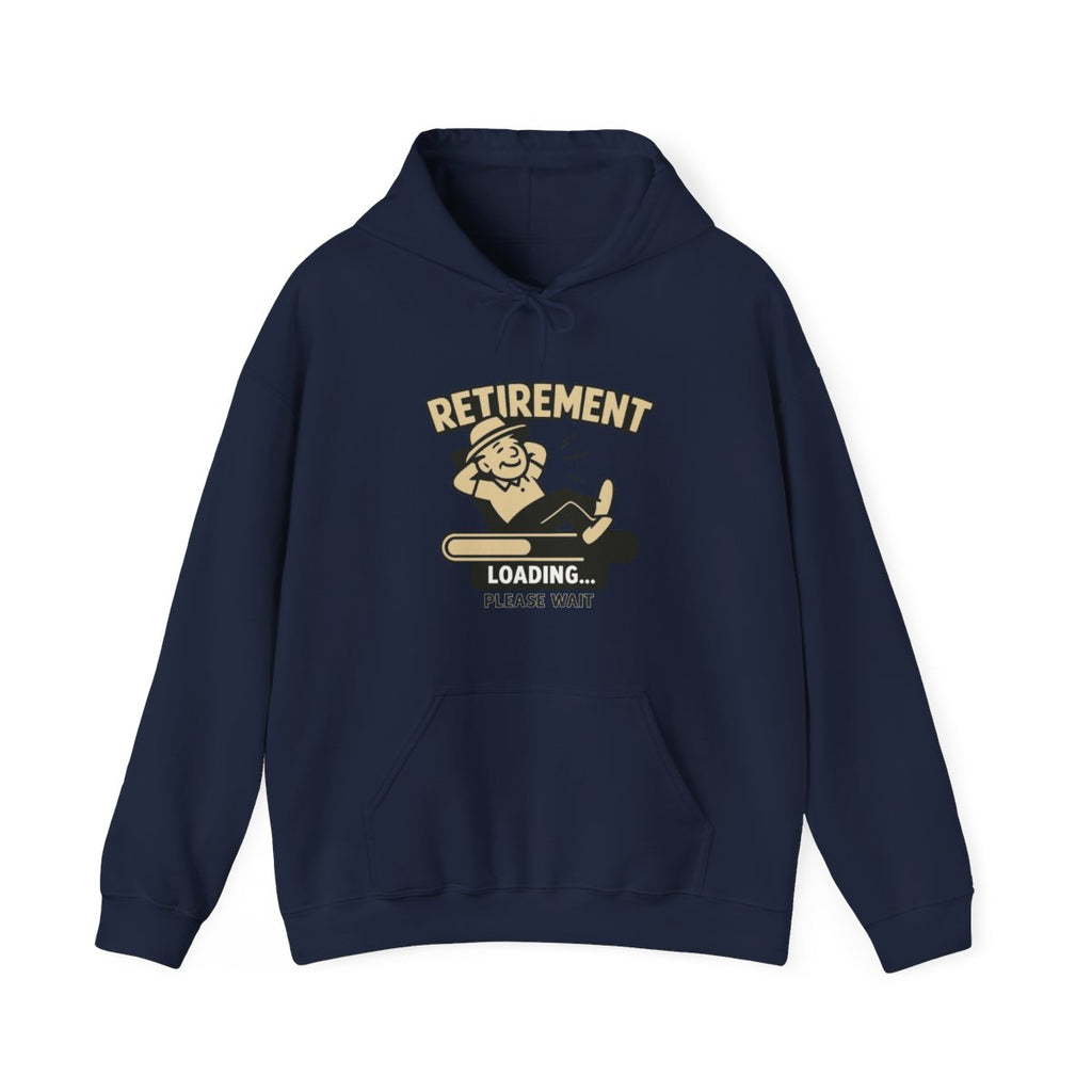 Retirement Loading Please Wait Hoodie, Funny Retirement Gift for Men Women, Retired Life Hoodie, Retirement Party Gift