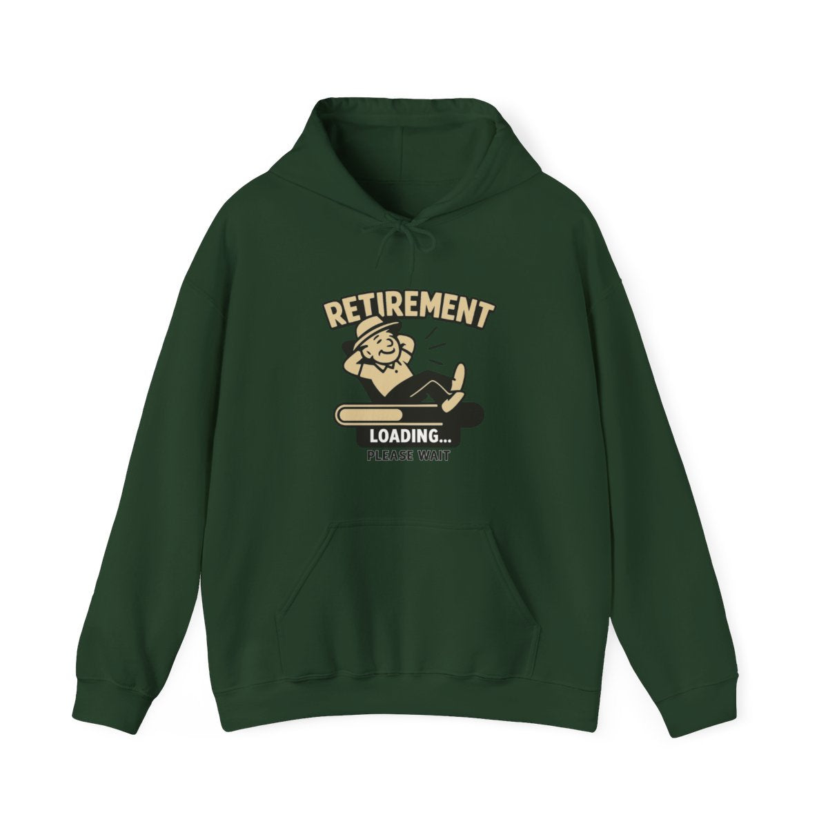Retirement Loading Please Wait Hoodie, Funny Retirement Gift for Men Women, Retired Life Hoodie, Retirement Party Gift