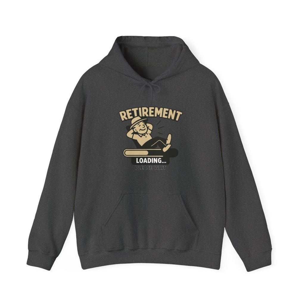 Retirement Loading Please Wait Hoodie, Funny Retirement Gift for Men Women, Retired Life Hoodie, Retirement Party Gift