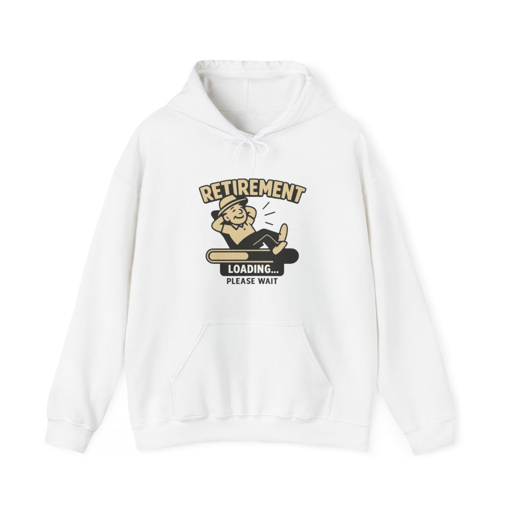 Retirement Loading Please Wait Hoodie, Funny Retirement Gift for Men Women, Retired Life Hoodie, Retirement Party Gift
