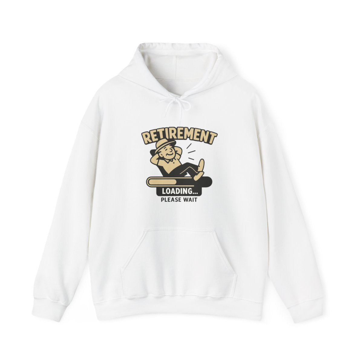 Retirement Loading Please Wait Hoodie, Funny Retirement Gift for Men Women, Retired Life Hoodie, Retirement Party Gift