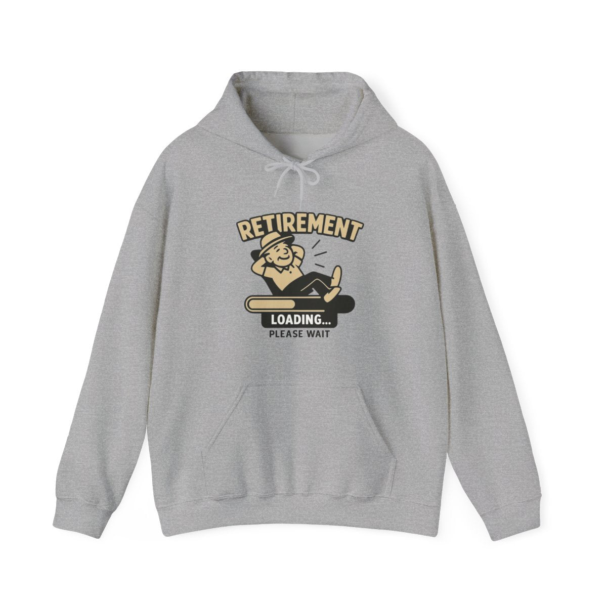 Retirement Loading Please Wait Hoodie, Funny Retirement Gift for Men Women, Retired Life Hoodie, Retirement Party Gift