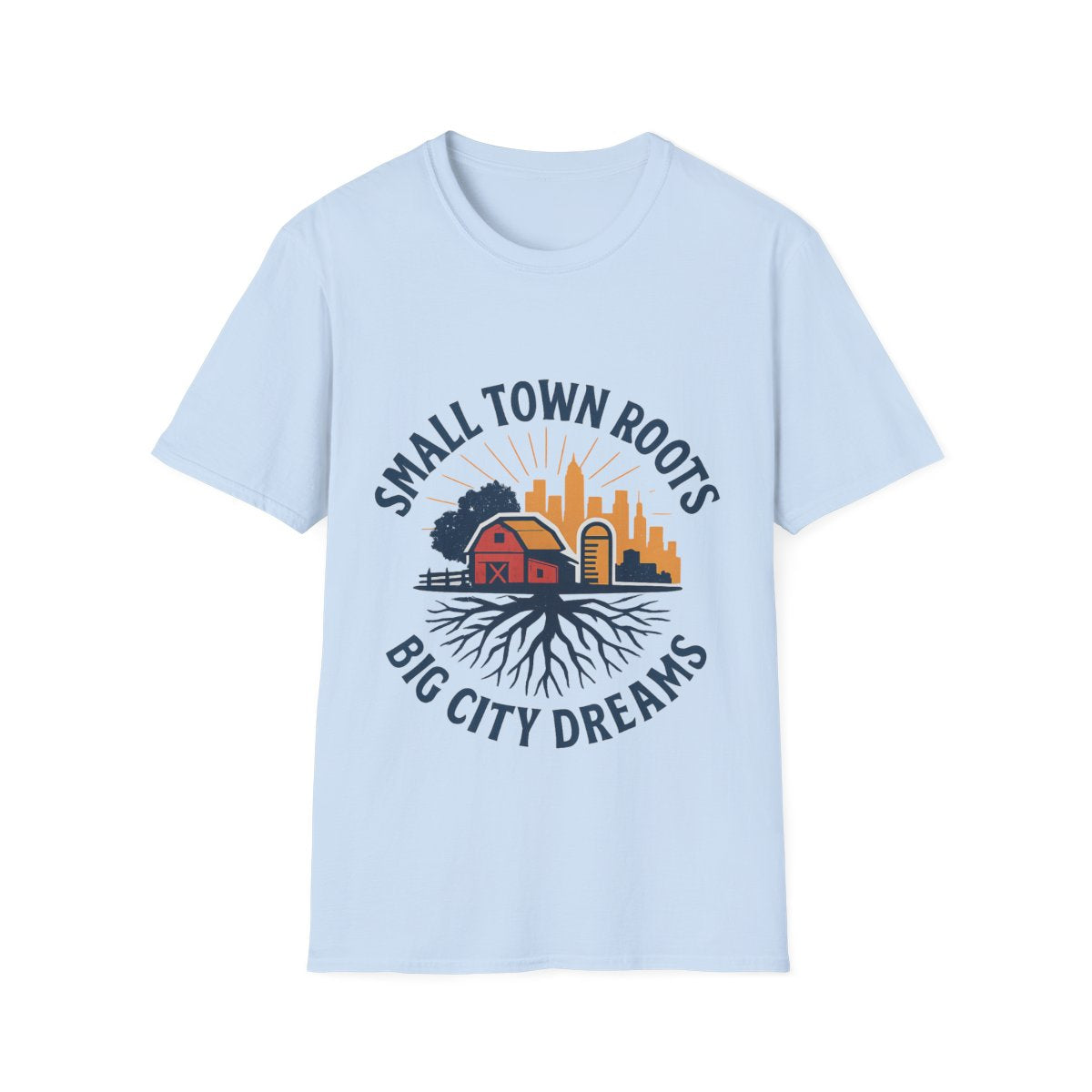 Small Town Roots Big City Dreams Shirt, Hometown Pride Tee, Vintage Americana Tshirt, Country Girl Gift, Small Town Pride