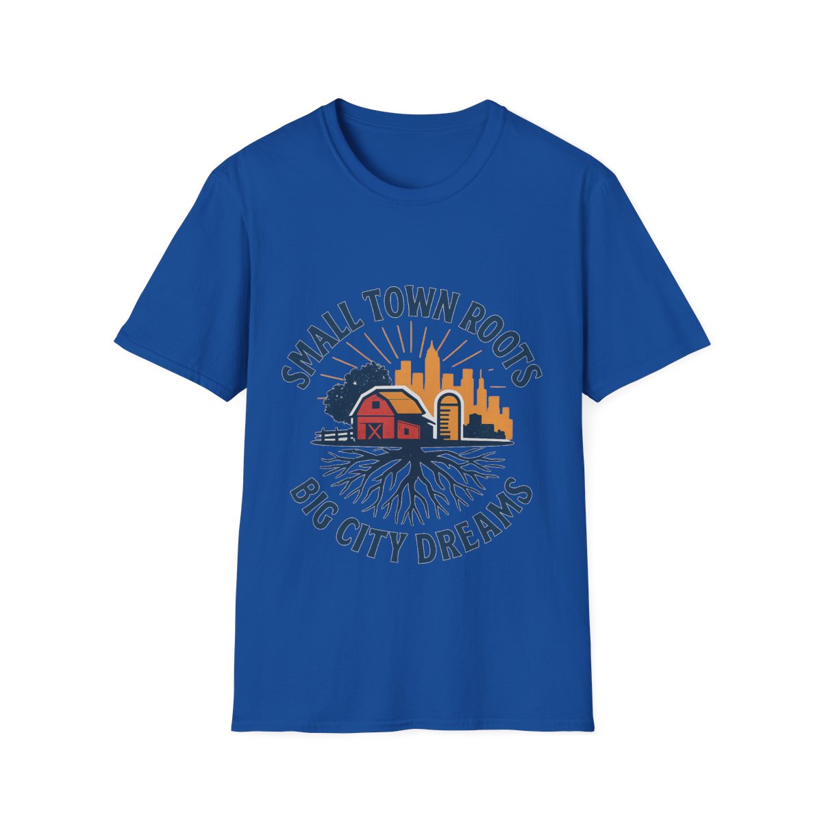 Small Town Roots Big City Dreams Shirt, Hometown Pride Tee, Vintage Americana Tshirt, Country Girl Gift, Small Town Pride