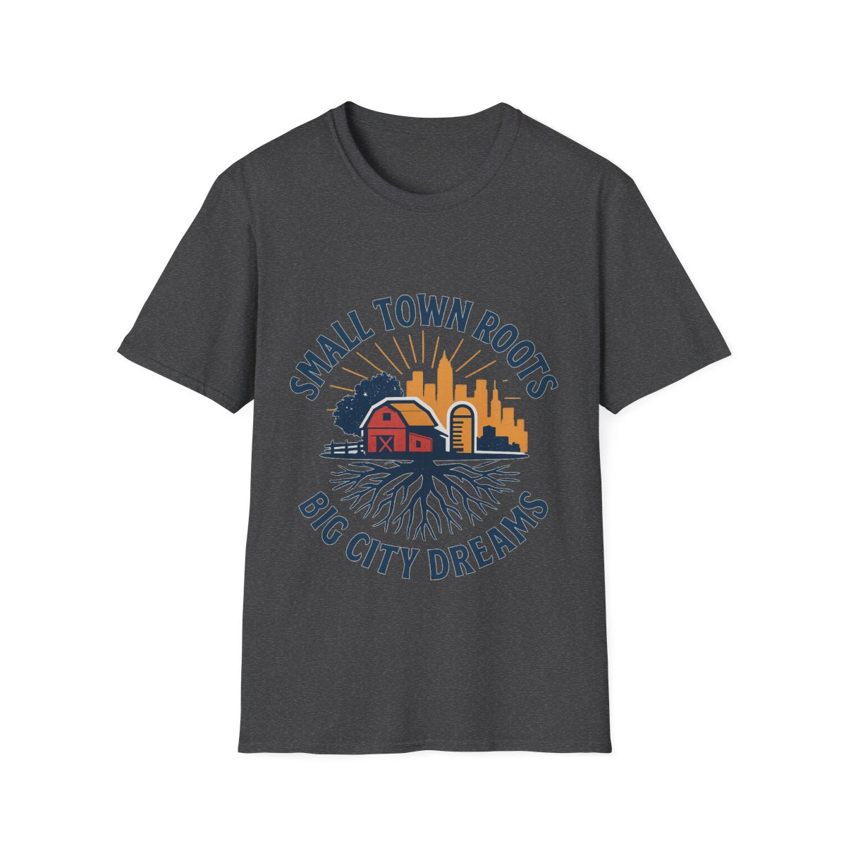 Small Town Roots Big City Dreams Shirt, Hometown Pride Tee, Vintage Americana Tshirt, Country Girl Gift, Small Town Pride