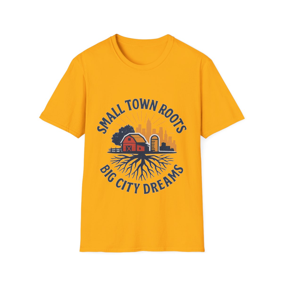Small Town Roots Big City Dreams Shirt, Hometown Pride Tee, Vintage Americana Tshirt, Country Girl Gift, Small Town Pride
