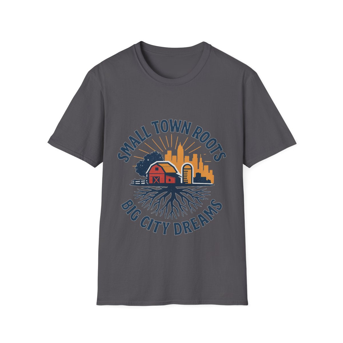 Small Town Roots Big City Dreams Shirt, Hometown Pride Tee, Vintage Americana Tshirt, Country Girl Gift, Small Town Pride