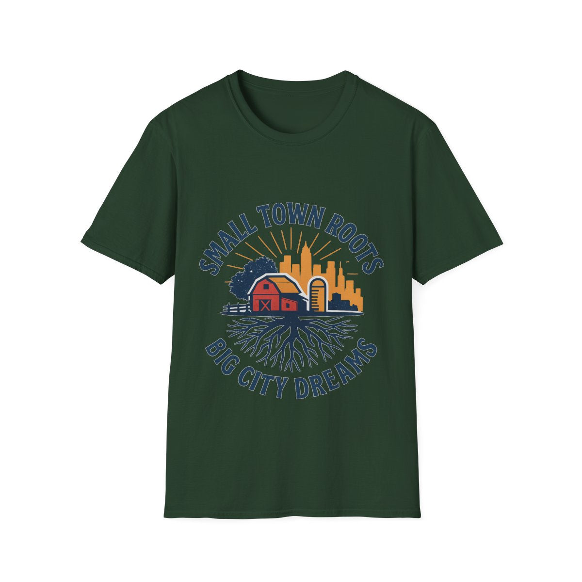 Small Town Roots Big City Dreams Shirt, Hometown Pride Tee, Vintage Americana Tshirt, Country Girl Gift, Small Town Pride