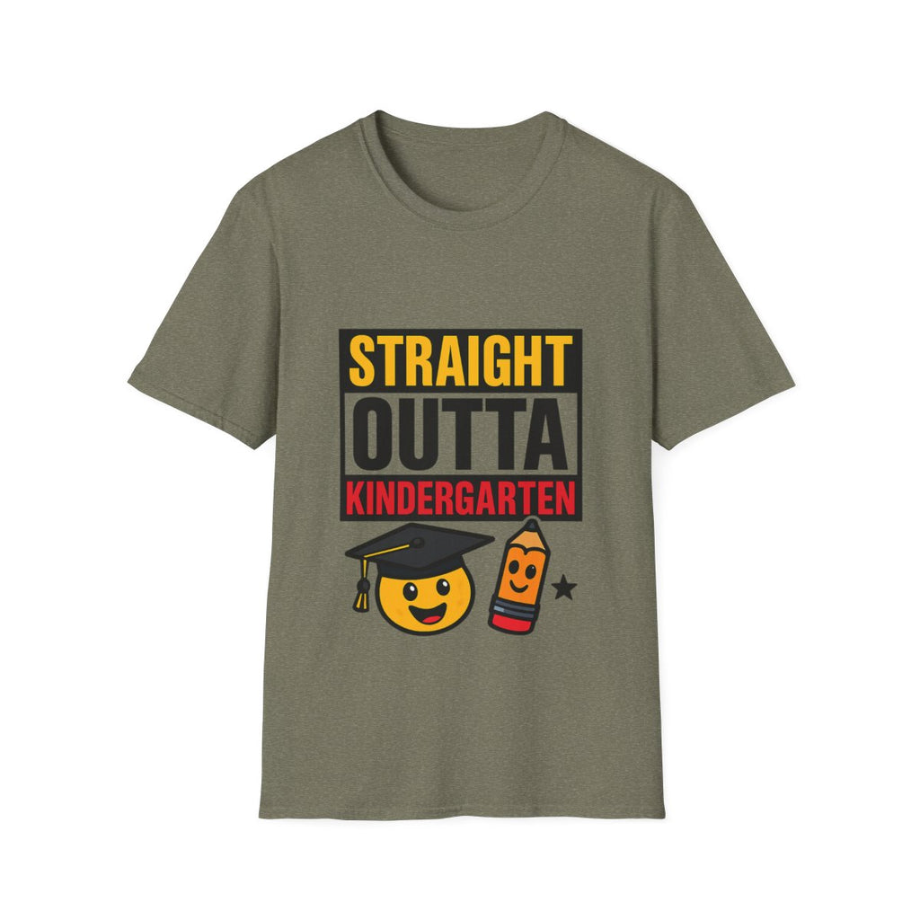 Straight Outta Kindergarten Shirt, Kindergarten Graduation Gift, Last Day of School Shirt, Preschool Graduation Outfit Kids