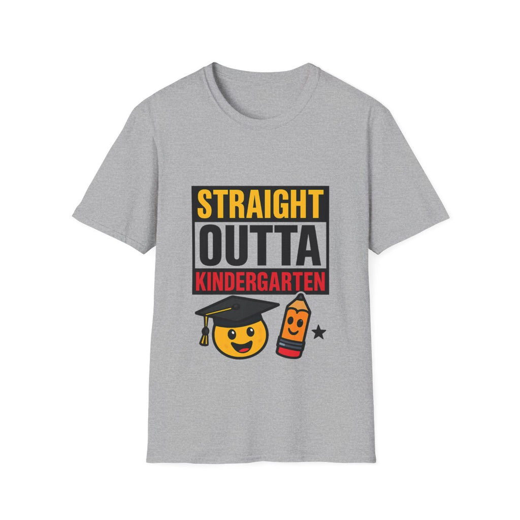 Straight Outta Kindergarten Shirt, Kindergarten Graduation Gift, Last Day of School Shirt, Preschool Graduation Outfit Kids