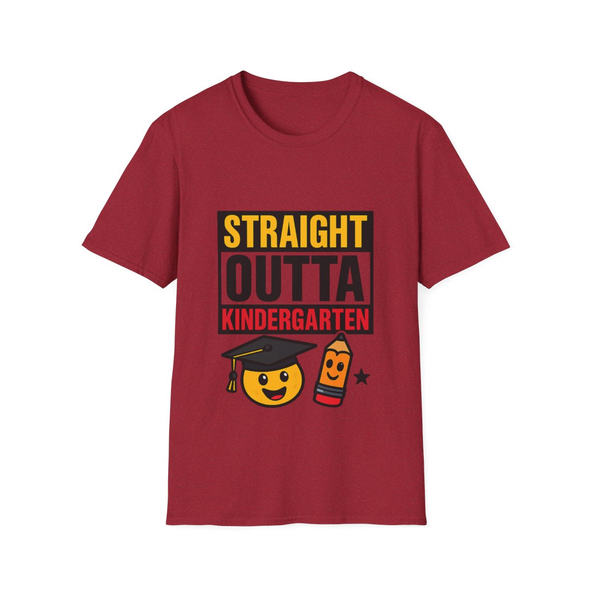 Straight Outta Kindergarten Shirt, Kindergarten Graduation Gift, Last Day of School Shirt, Preschool Graduation Outfit Kids