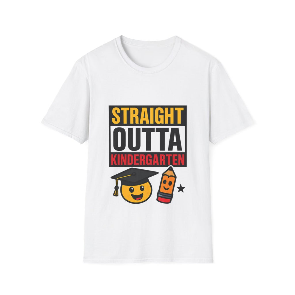 Straight Outta Kindergarten Shirt, Kindergarten Graduation Gift, Last Day of School Shirt, Preschool Graduation Outfit Kids