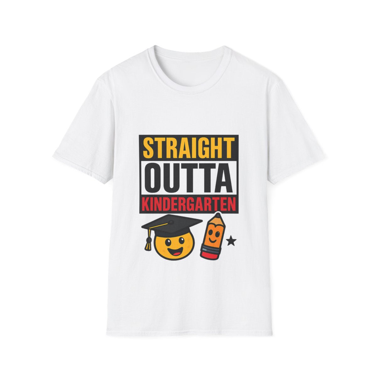 Straight Outta Kindergarten Shirt, Kindergarten Graduation Gift, Last Day of School Shirt, Preschool Graduation Outfit Kids