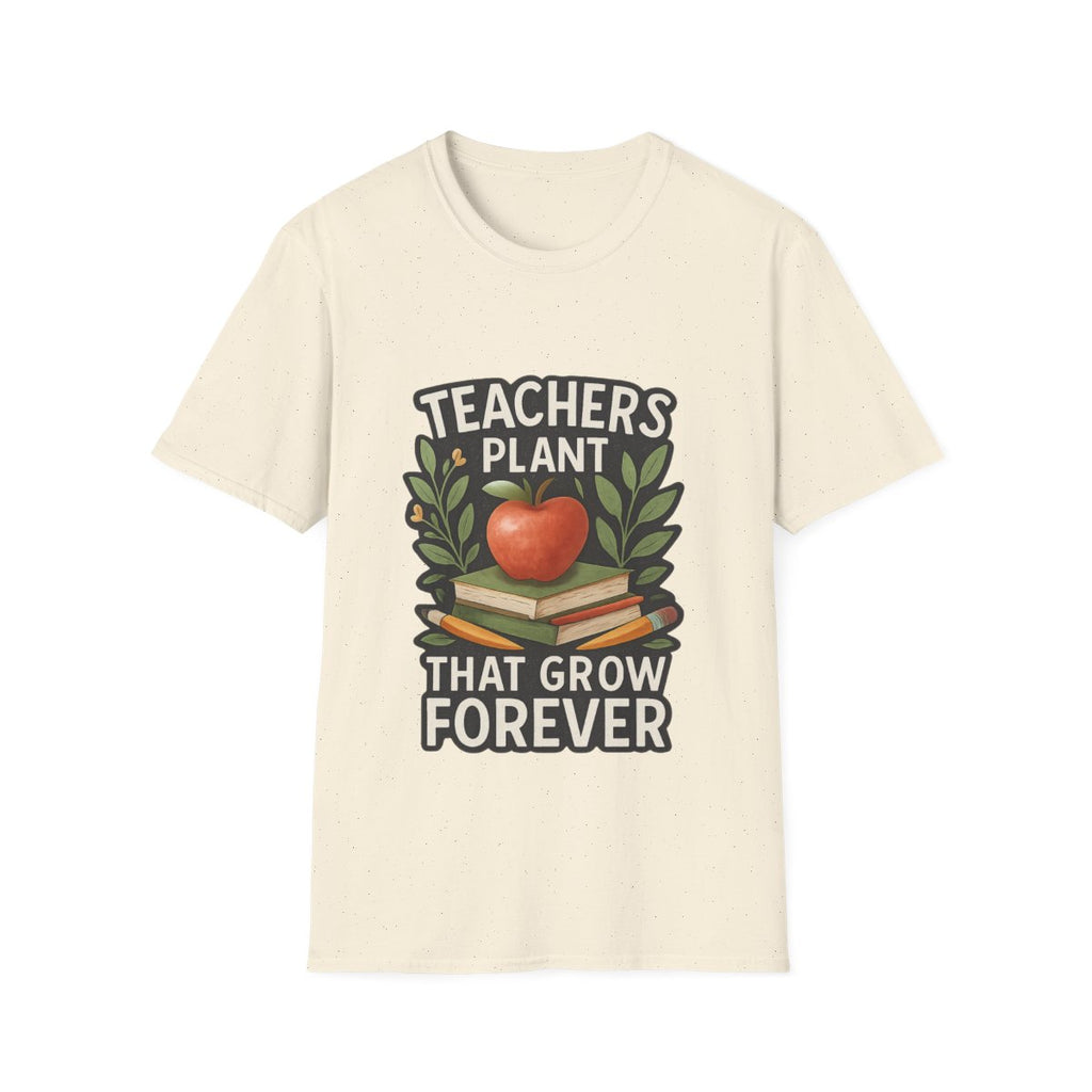 Teacher Appreciation Shirt Teachers Plant Seeds That Grow Forever Tee Gift for Teacher Watercolor Botanical Thank You Teacher Tshirt