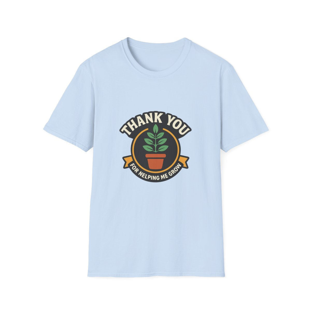 Thank You for Helping Me Grow Teacher Appreciation Shirt Plant Lady Gift Teacher Week Tee Mentor Gift End of Year Teacher Gift