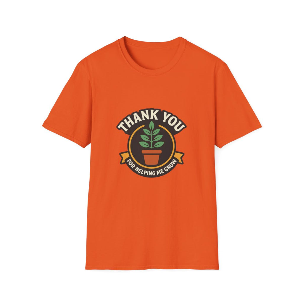 Thank You for Helping Me Grow Teacher Appreciation Shirt Plant Lady Gift Teacher Week Tee Mentor Gift End of Year Teacher Gift