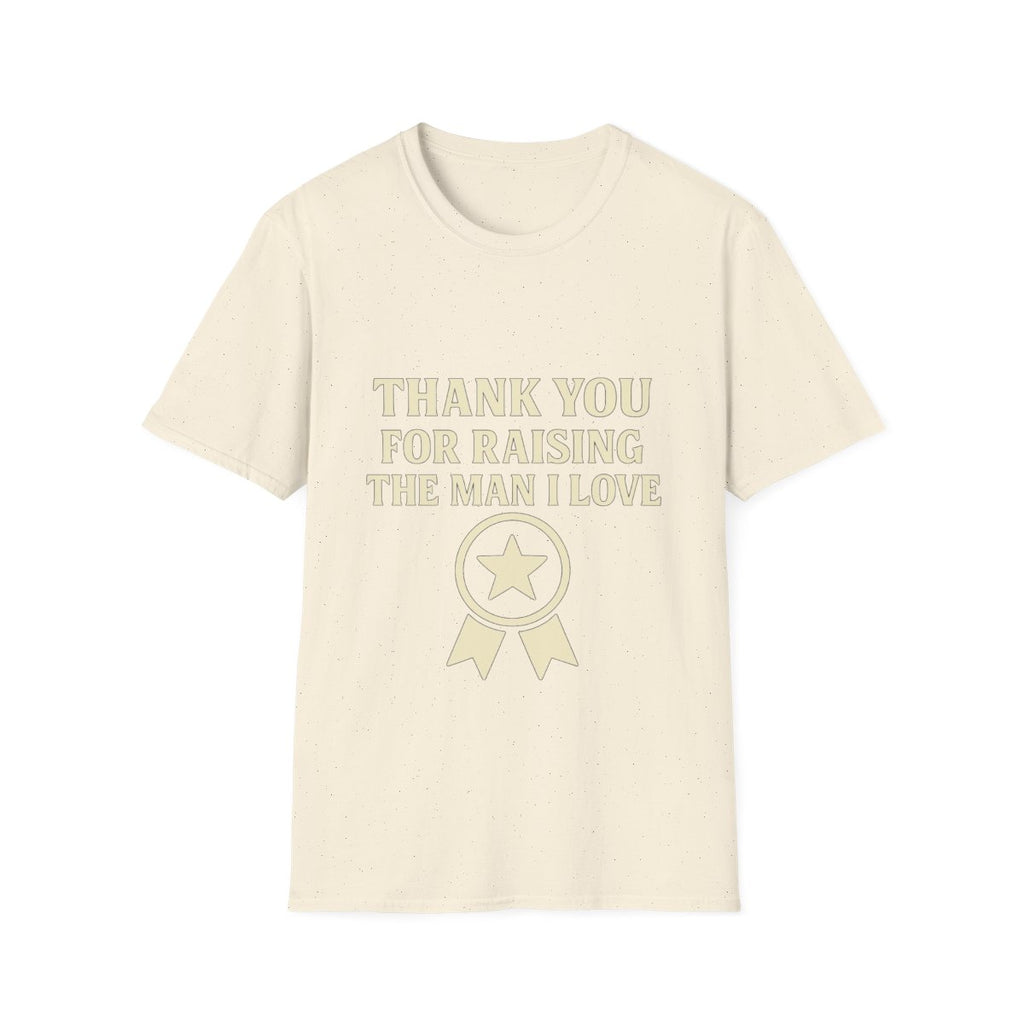 Thank You For Raising The Man I Love Shirt, Mother In Law Gift, Mothers Day Gift From Daughter In Law, MIL Appreciation Tee