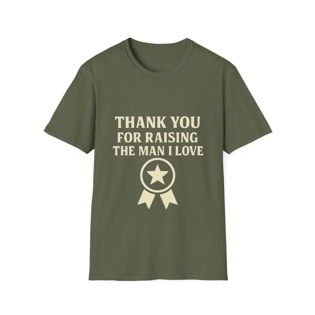 Thank You For Raising The Man I Love Shirt, Mother In Law Gift, Mothers Day Gift From Daughter In Law, MIL Appreciation Tee