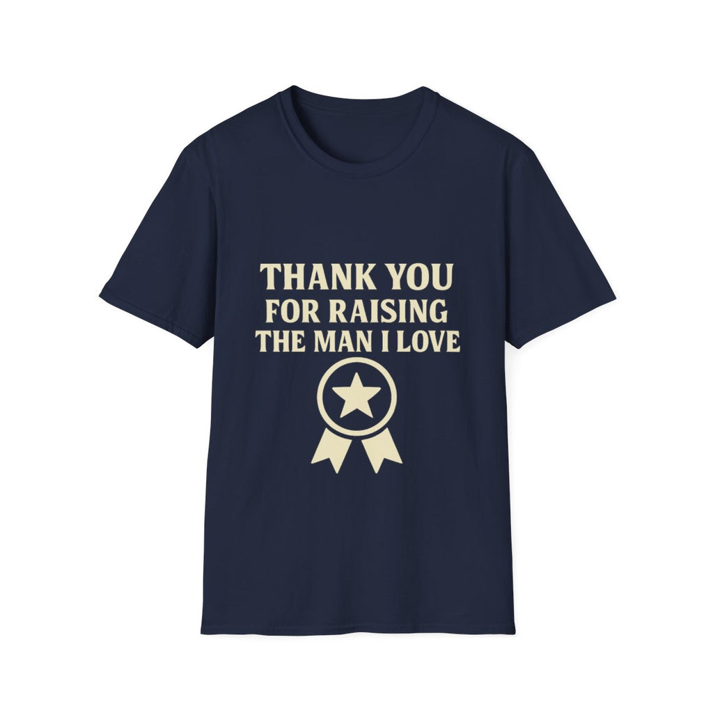 Thank You For Raising The Man I Love Shirt, Mother In Law Gift, Mothers Day Gift From Daughter In Law, MIL Appreciation Tee