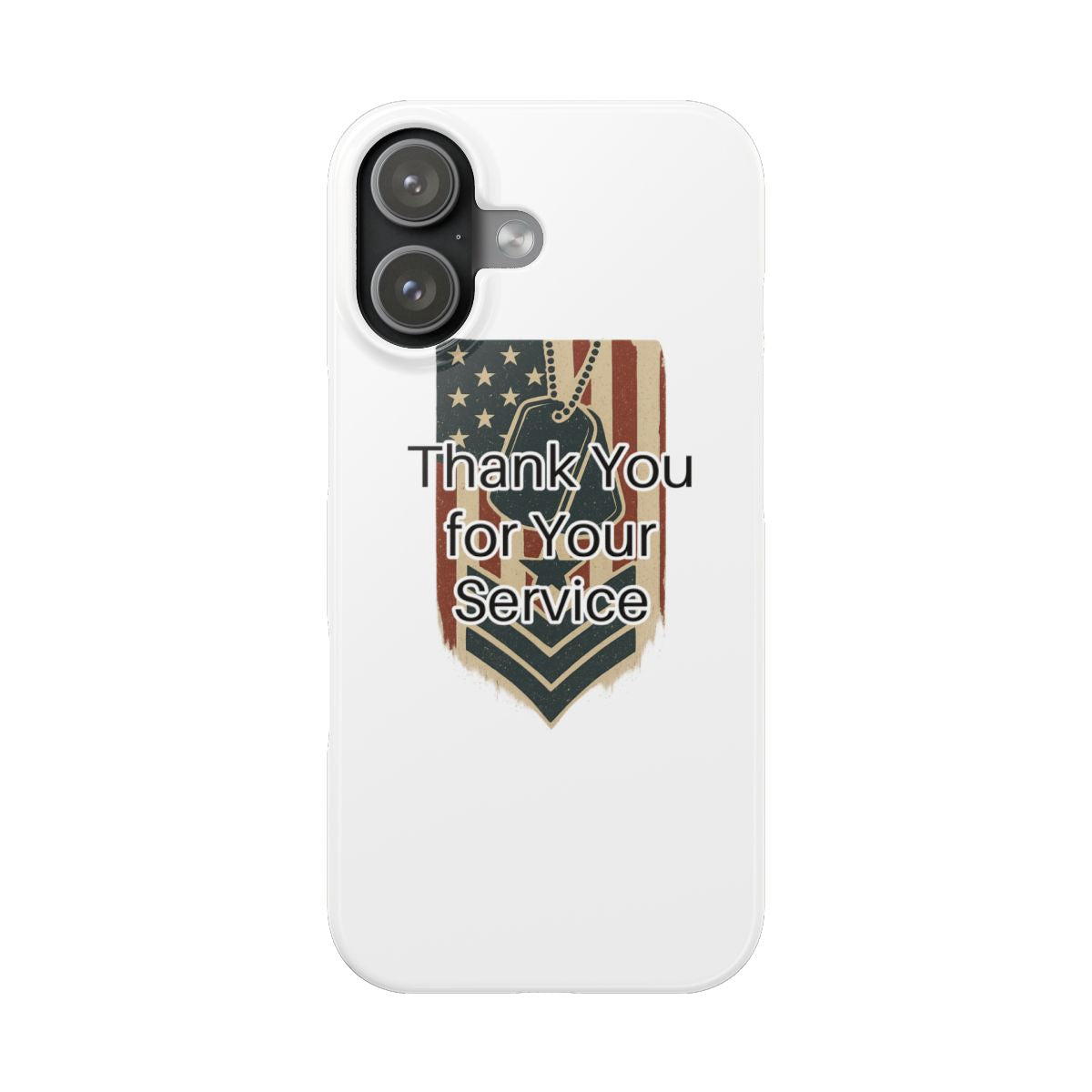 Thank You Veterans Patriotic Phone Case