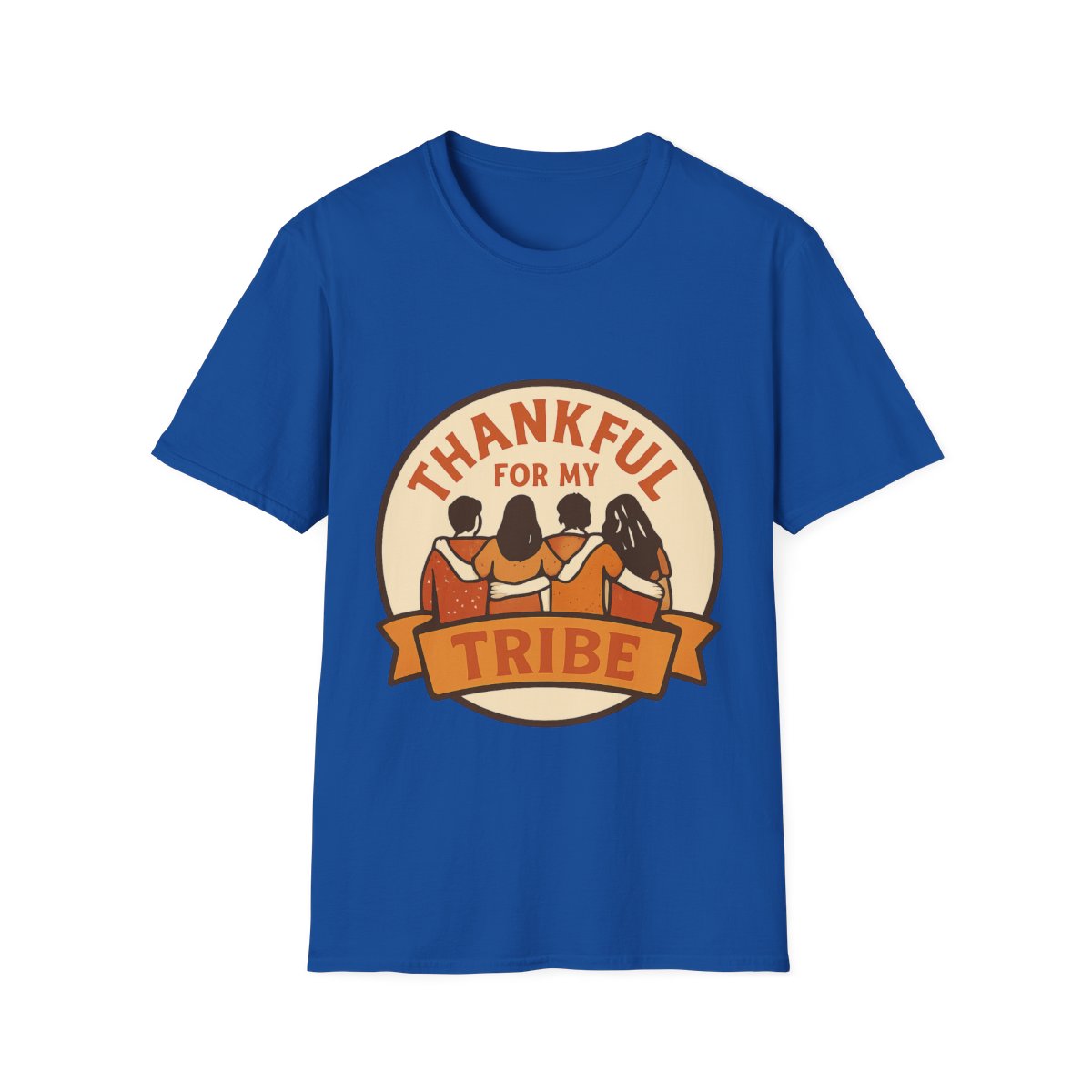 Thankful for My Tribe Shirt, Comfort Colors Tee, Friend Group Gift, Chosen Family Shirt, Boho Friendship Tee, Grateful for Friends