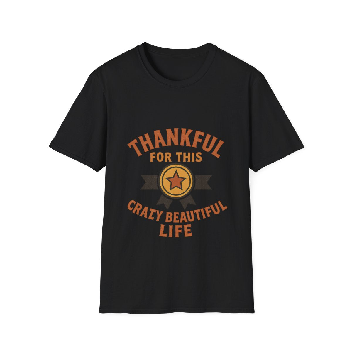 Thankful For This Crazy Beautiful Life Shirt, Grateful Mom Tee, Motherhood Gift, Life Journey Shirt, Women Inspirational Tshirt
