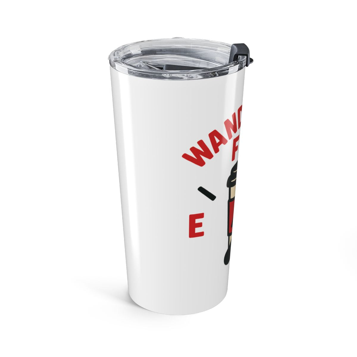 Wanderlust Fuel Travel Coffee Tumbler, Road Trip Gift for Travelers, Adventure Coffee Mug, Gas Gauge Travel Tumbler Gift