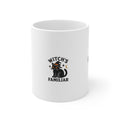 Witch's Familiar Black Cat Halloween Mug