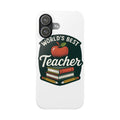 World's Best Teacher Apple Phone Case