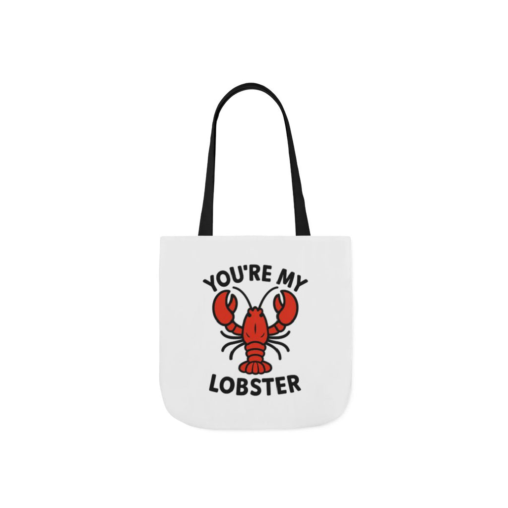 You're My Lobster Tote Bag Friends TV Show Gift Couples Anniversary Boyfriend Girlfriend Soulmate Quote Canvas Beach Bag