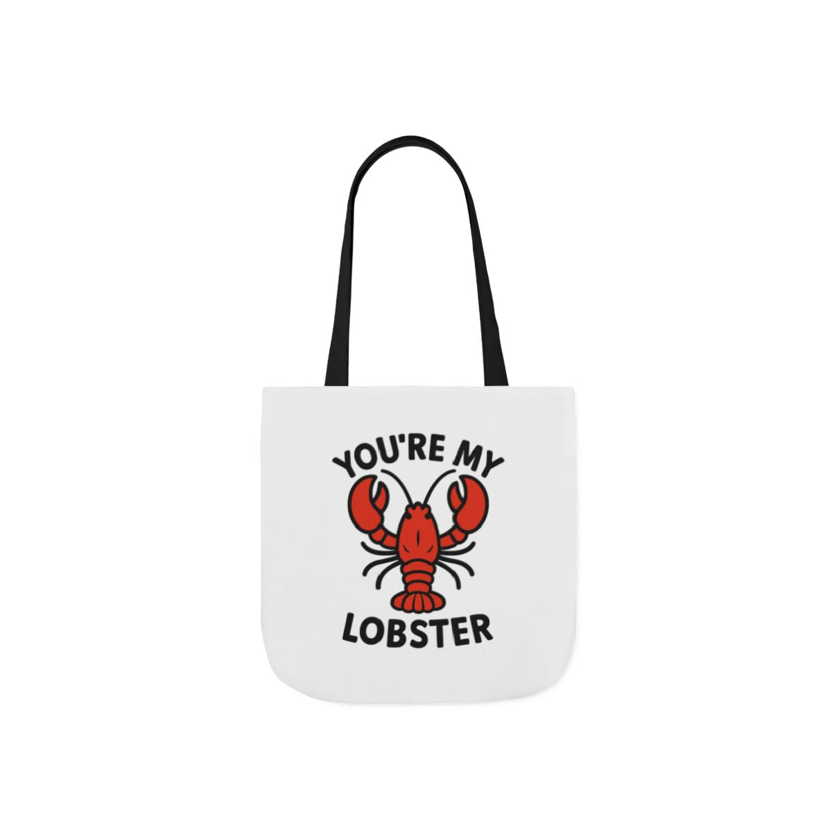You're My Lobster Tote Bag Friends TV Show Gift Couples Anniversary Boyfriend Girlfriend Soulmate Quote Canvas Beach Bag