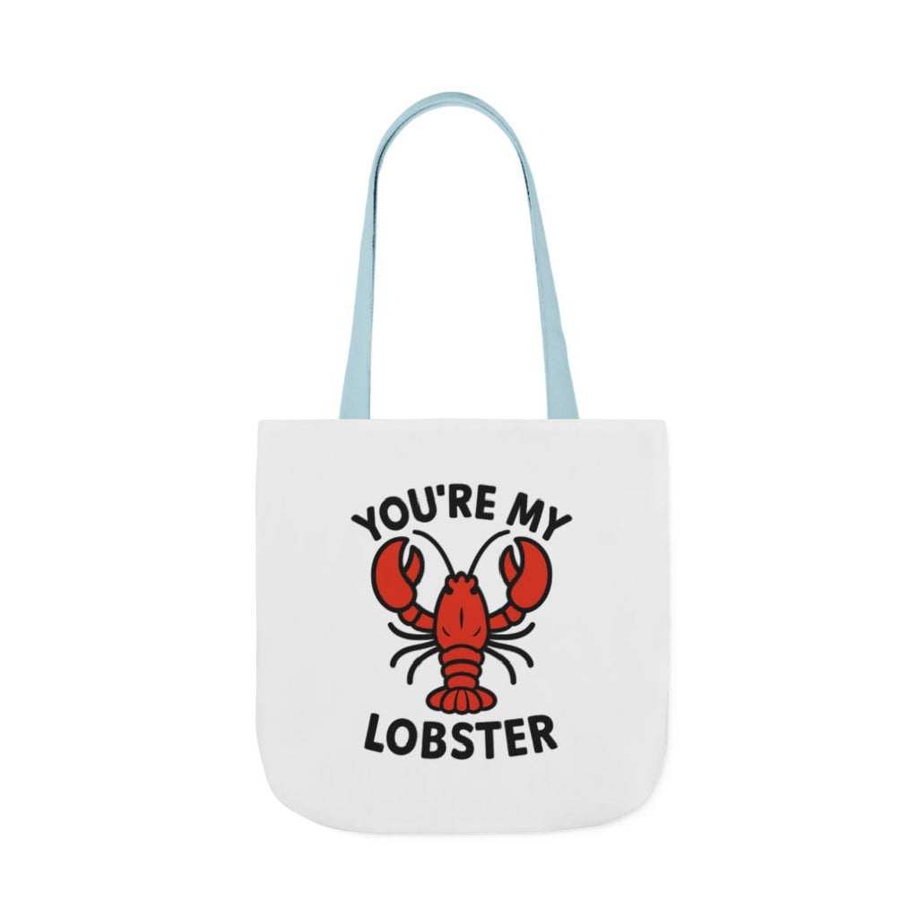 You're My Lobster Tote Bag Friends TV Show Gift Couples Anniversary Boyfriend Girlfriend Soulmate Quote Canvas Beach Bag