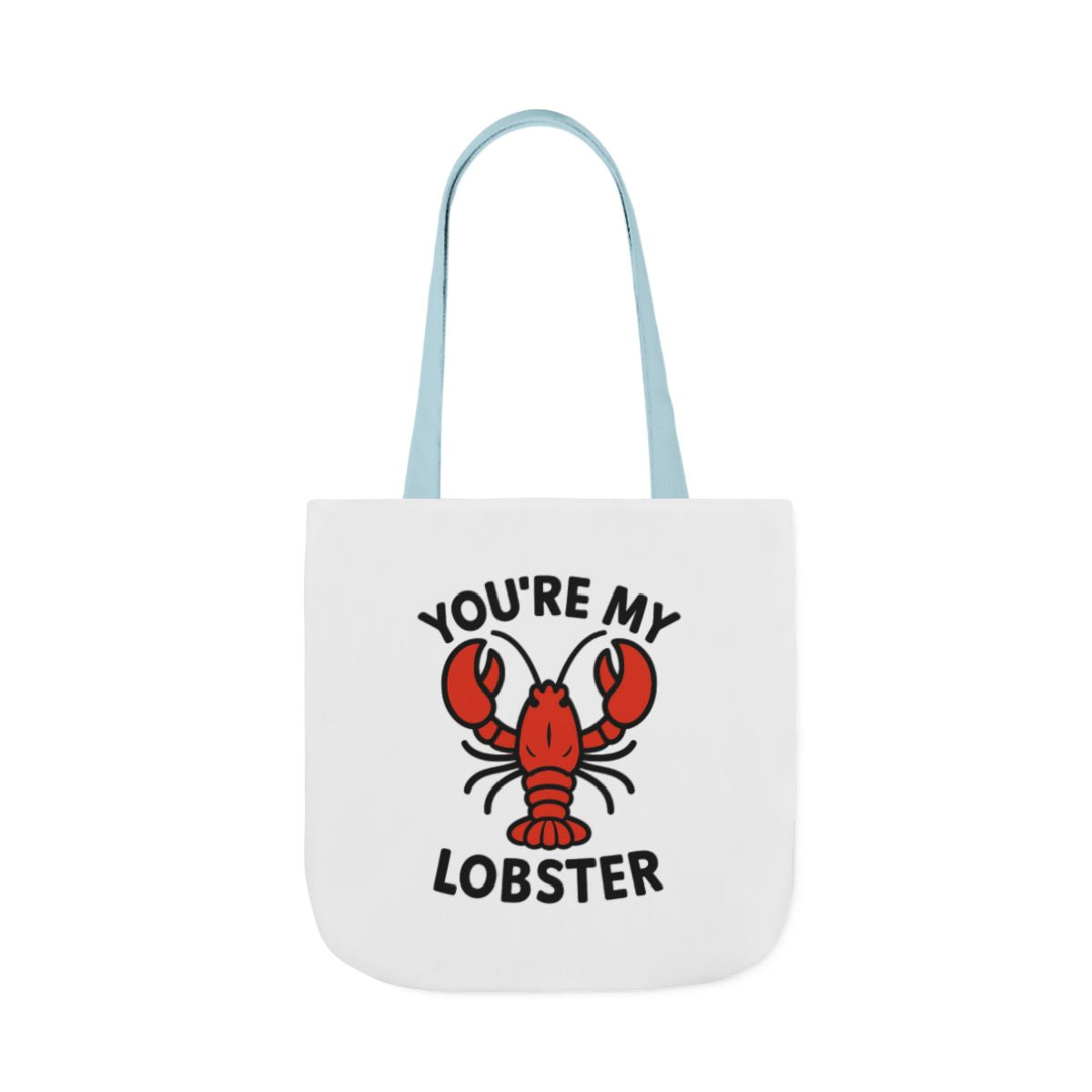 You're My Lobster Tote Bag Friends TV Show Gift Couples Anniversary Boyfriend Girlfriend Soulmate Quote Canvas Beach Bag