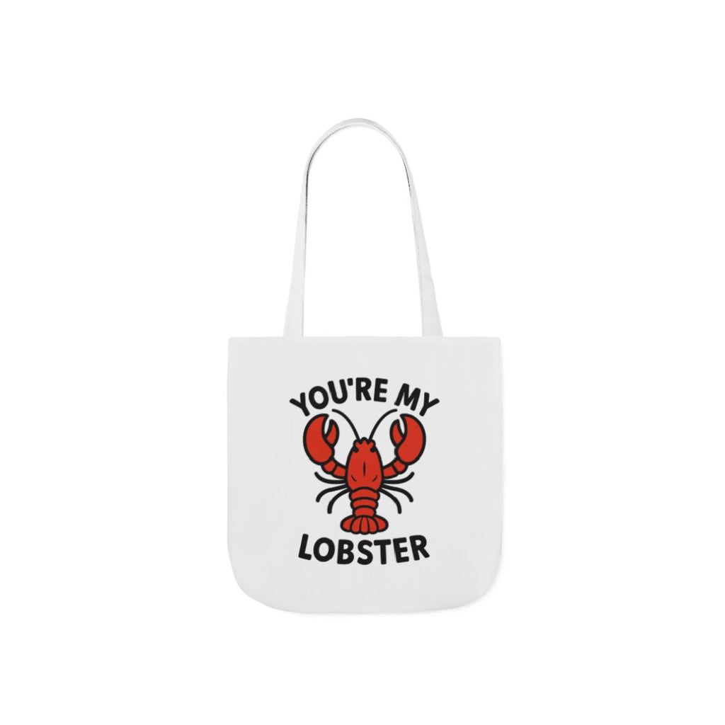 You're My Lobster Tote Bag Friends TV Show Gift Couples Anniversary Boyfriend Girlfriend Soulmate Quote Canvas Beach Bag