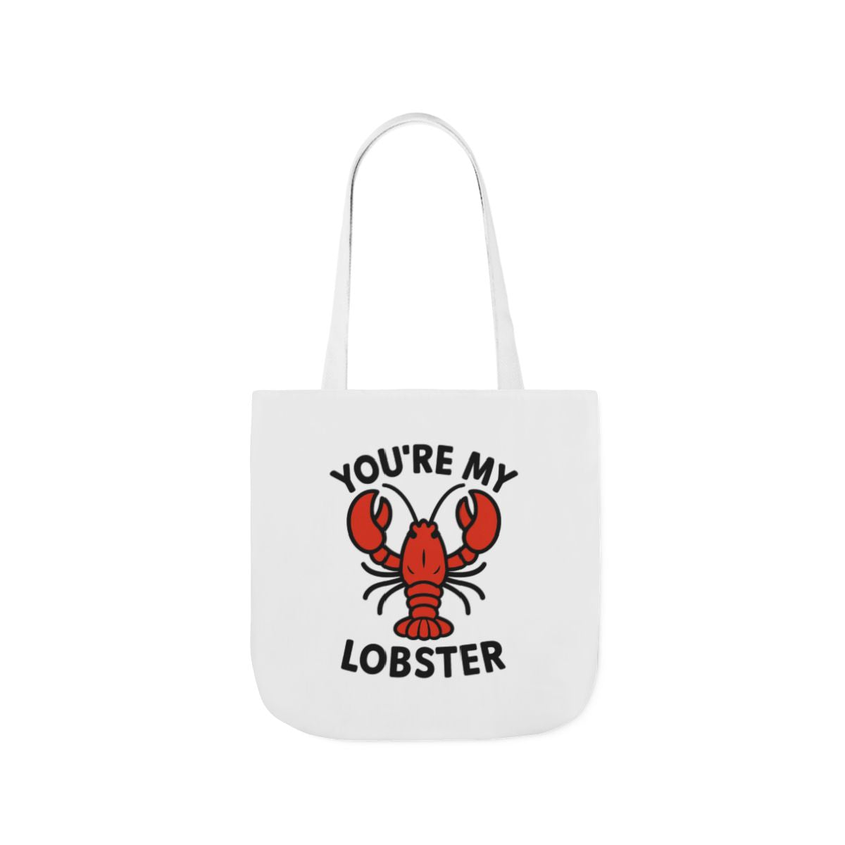 You're My Lobster Tote Bag Friends TV Show Gift Couples Anniversary Boyfriend Girlfriend Soulmate Quote Canvas Beach Bag