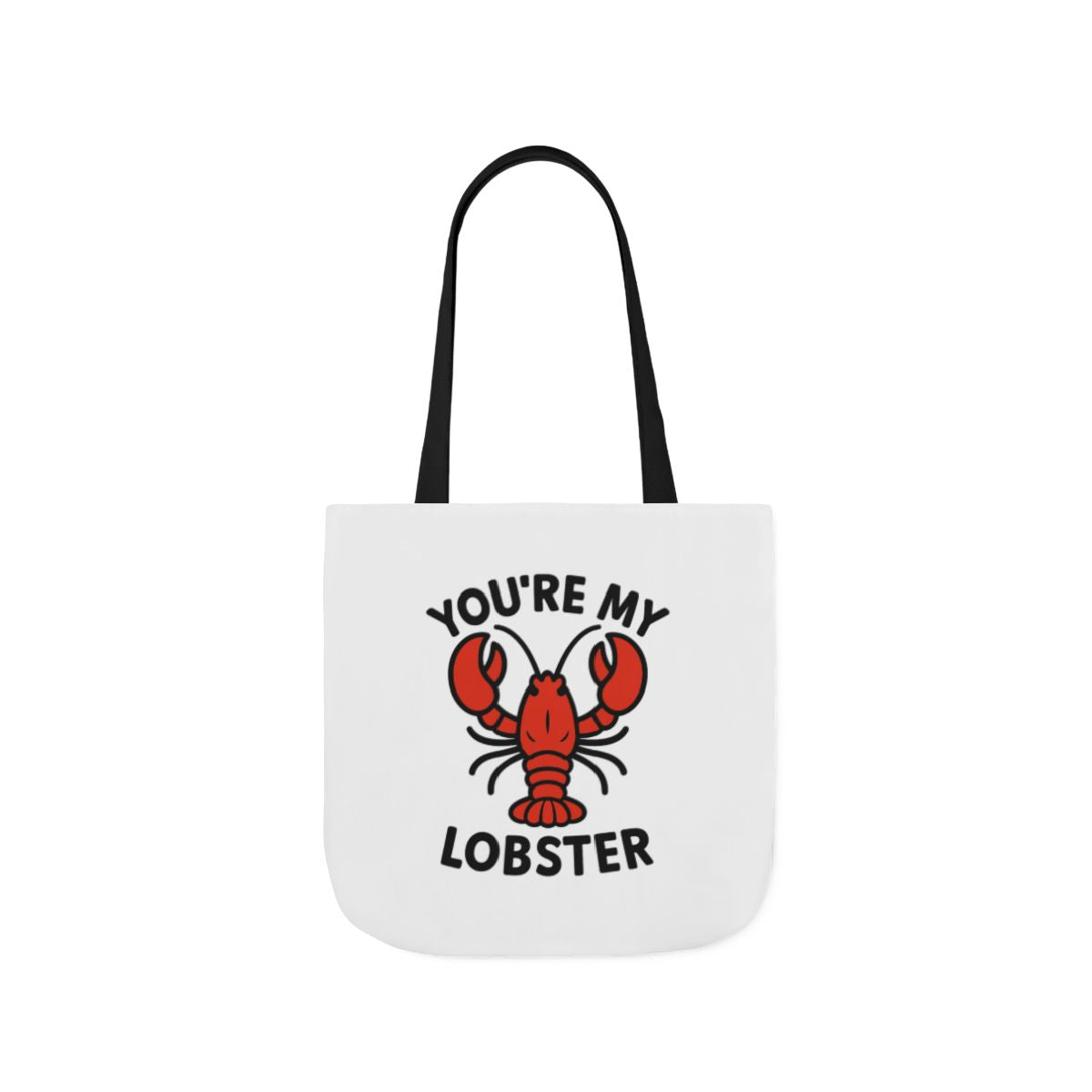 You're My Lobster Tote Bag Friends TV Show Gift Couples Anniversary Boyfriend Girlfriend Soulmate Quote Canvas Beach Bag
