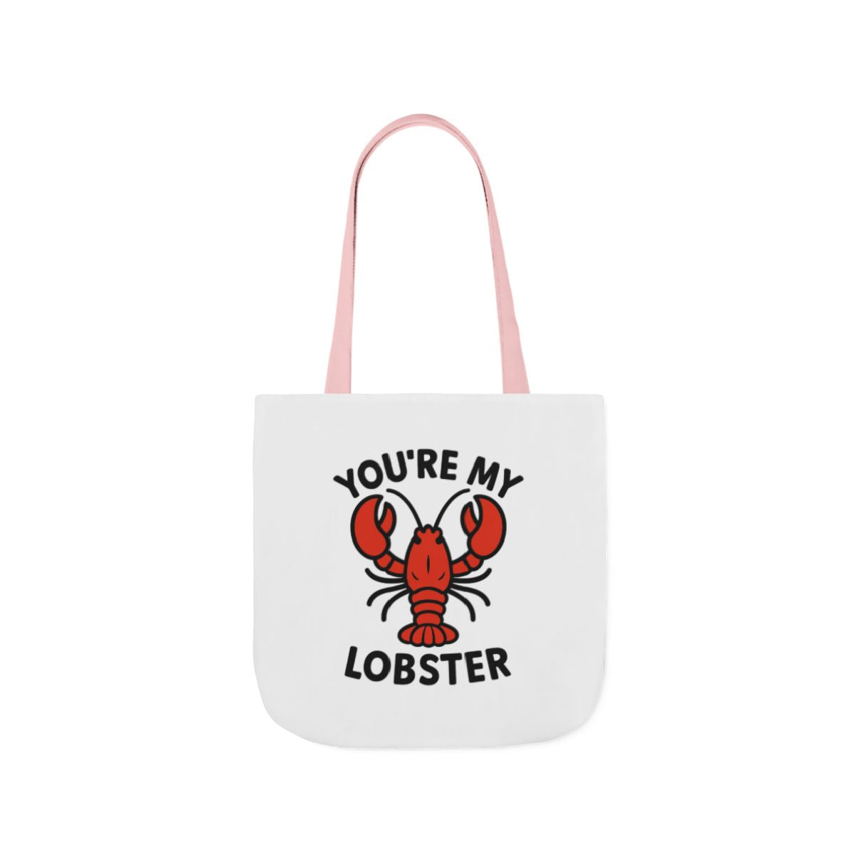 You're My Lobster Tote Bag Friends TV Show Gift Couples Anniversary Boyfriend Girlfriend Soulmate Quote Canvas Beach Bag