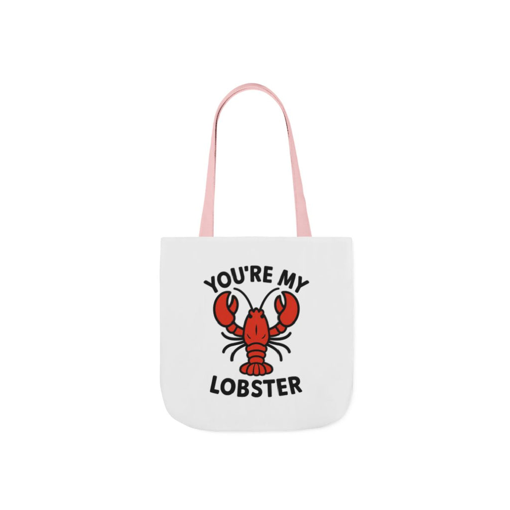 You're My Lobster Tote Bag Friends TV Show Gift Couples Anniversary Boyfriend Girlfriend Soulmate Quote Canvas Beach Bag