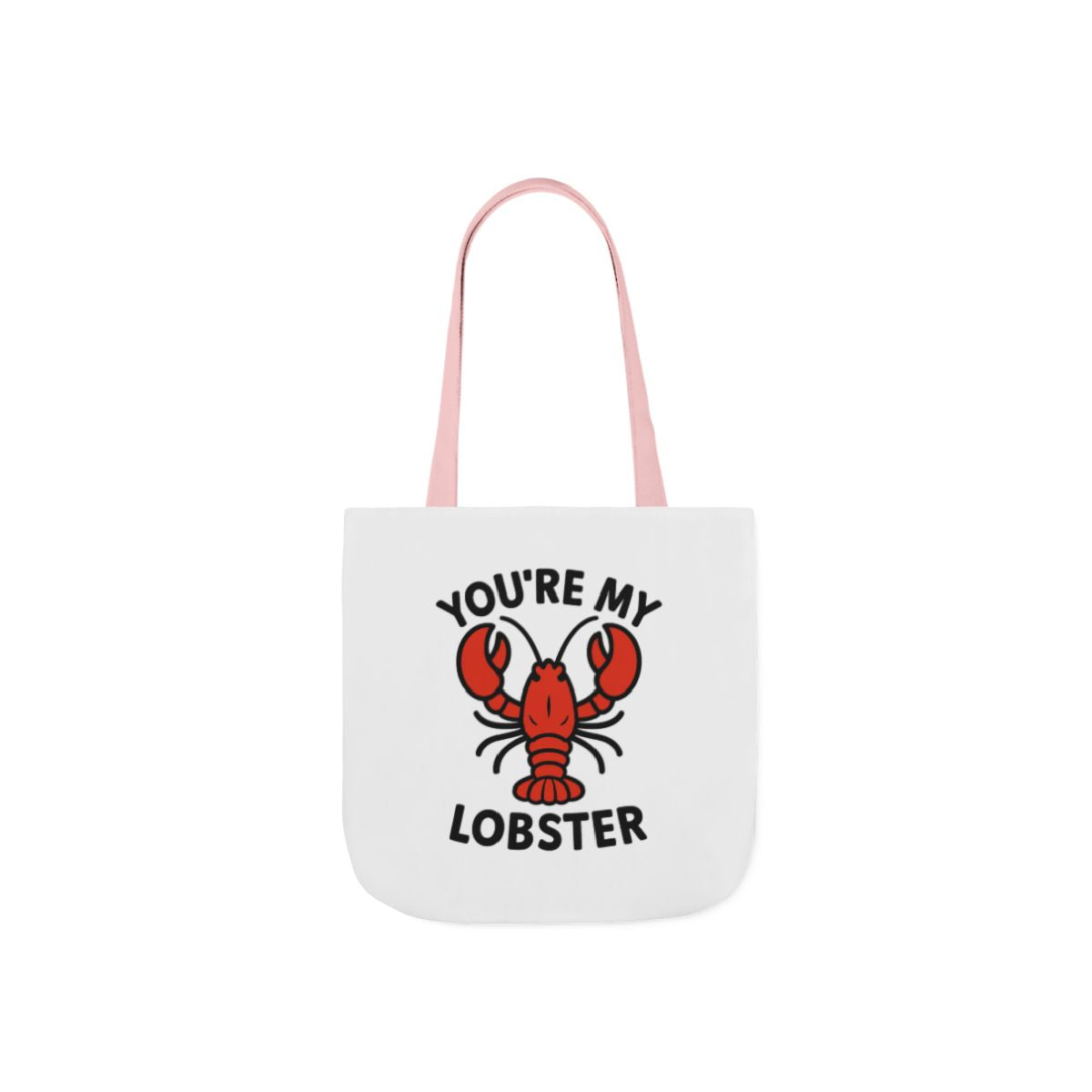 You're My Lobster Tote Bag Friends TV Show Gift Couples Anniversary Boyfriend Girlfriend Soulmate Quote Canvas Beach Bag