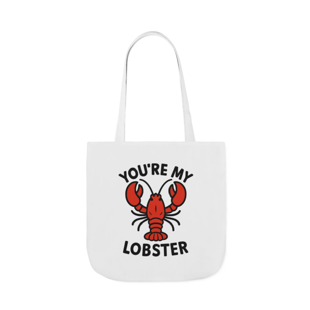 You're My Lobster Tote Bag Friends TV Show Gift Couples Anniversary Boyfriend Girlfriend Soulmate Quote Canvas Beach Bag