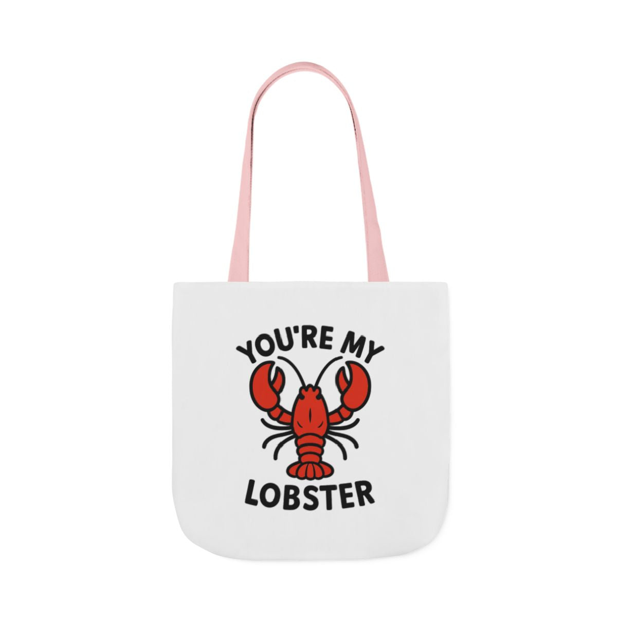 You're My Lobster Tote Bag Friends TV Show Gift Couples Anniversary Boyfriend Girlfriend Soulmate Quote Canvas Beach Bag