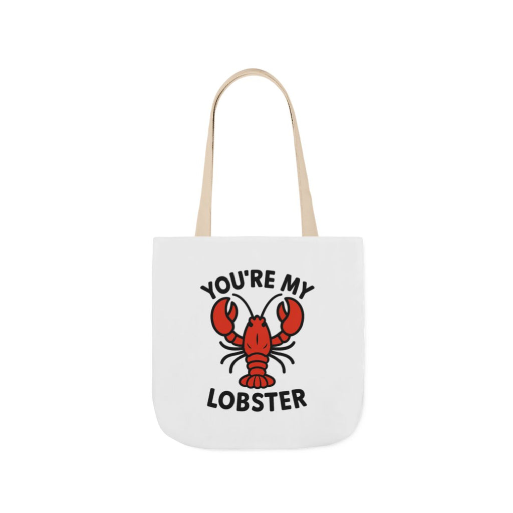 You're My Lobster Tote Bag Friends TV Show Gift Couples Anniversary Boyfriend Girlfriend Soulmate Quote Canvas Beach Bag