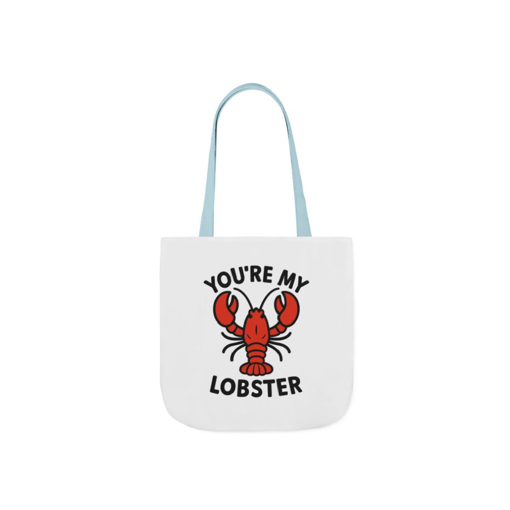 You're My Lobster Tote Bag Friends TV Show Gift Couples Anniversary Boyfriend Girlfriend Soulmate Quote Canvas Beach Bag